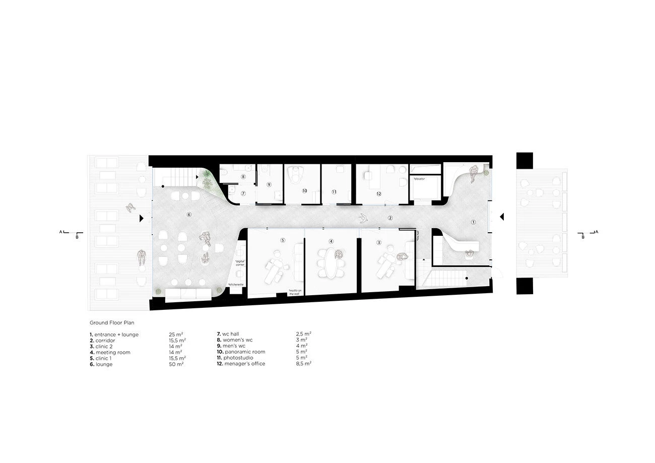 夸利登特诊所丨土耳其伊斯坦布尔丨Slash Architects-16