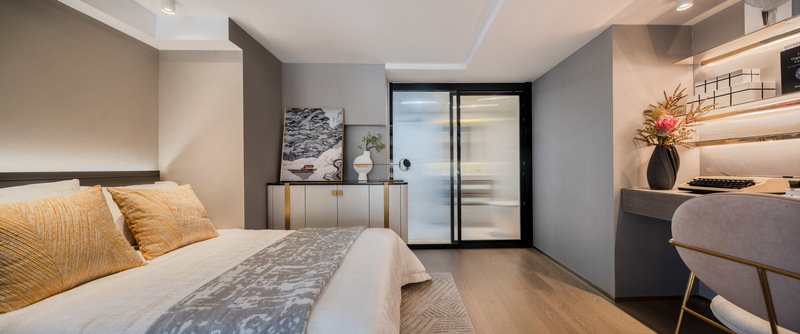 科恒地产·悦翠广场 LOFT 公寓样板房设计丨中国佛山丨深圳市伊派室内设计有限公司-32