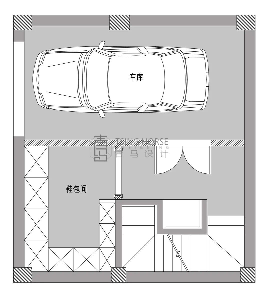 红豆美墅丨青马别墅空间设计-31