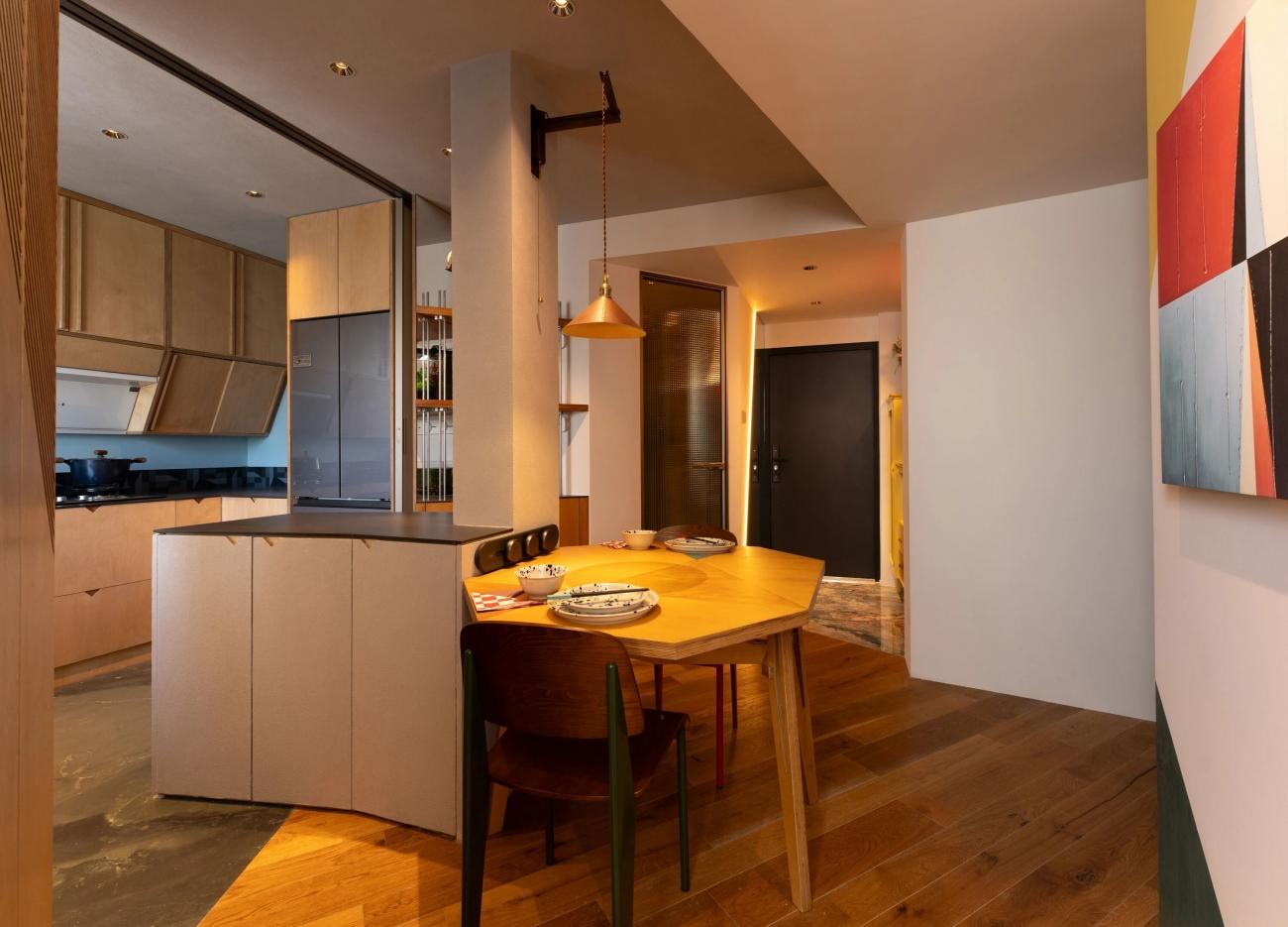 东方卫视《梦想改造家》第十二季·浓缩的三室一厅丨中国北京丨林琮然及团队(陆诩涵,焦馨锐等)-39