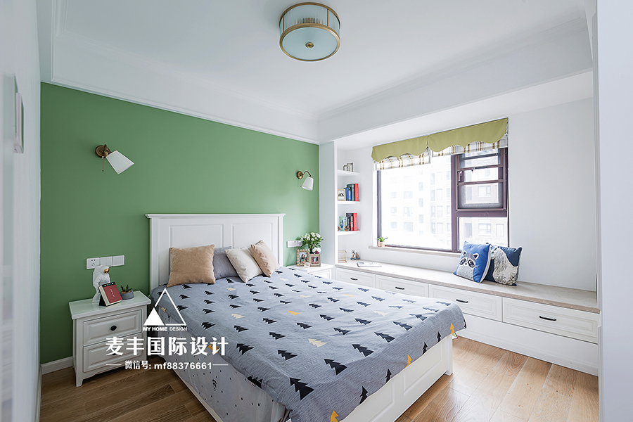 杭州远洋心里 89㎡北欧复古混搭,打造海洋之心梦幻家园-33