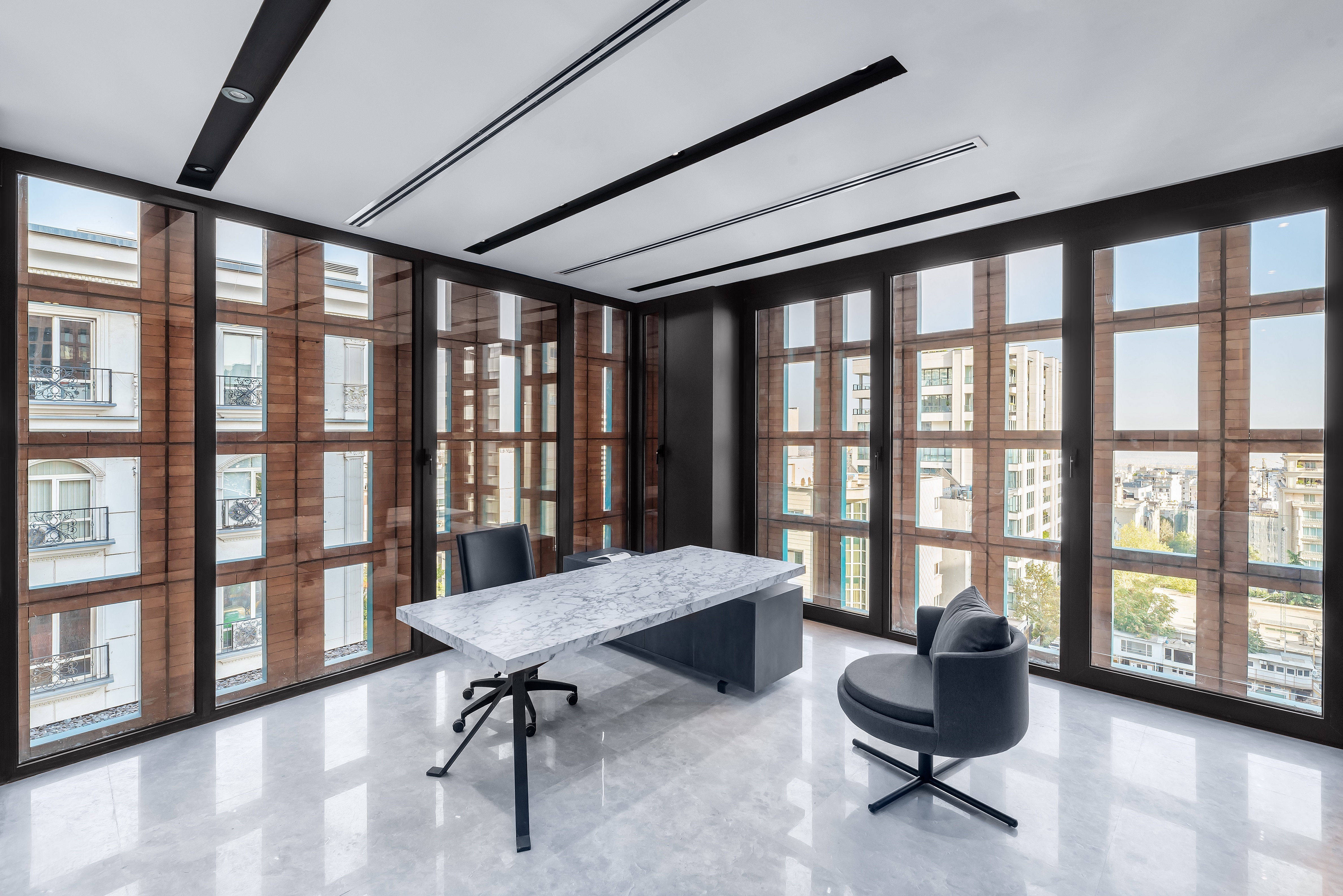 德黑兰 Hitra 办公楼丨伊朗德黑兰丨HOOBA Design Group-31