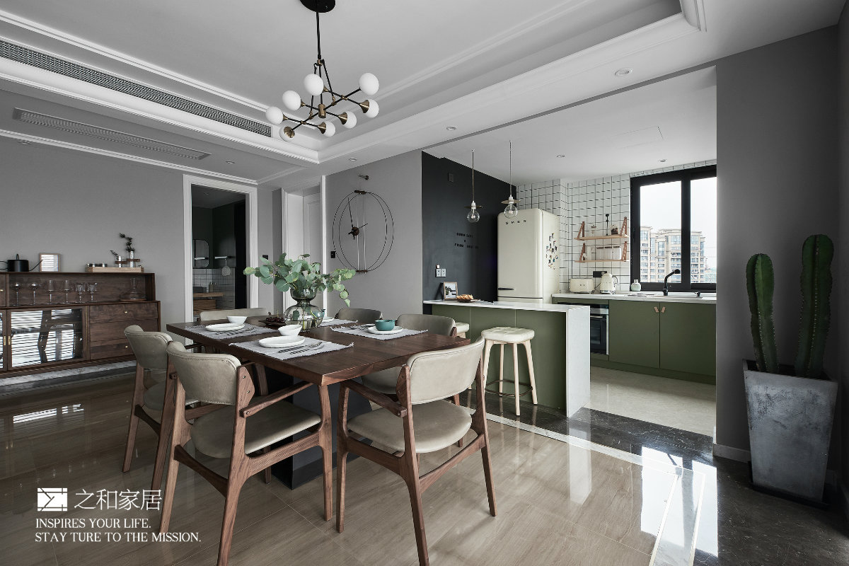 杭州 170m2 混搭风平层住宅设计-128