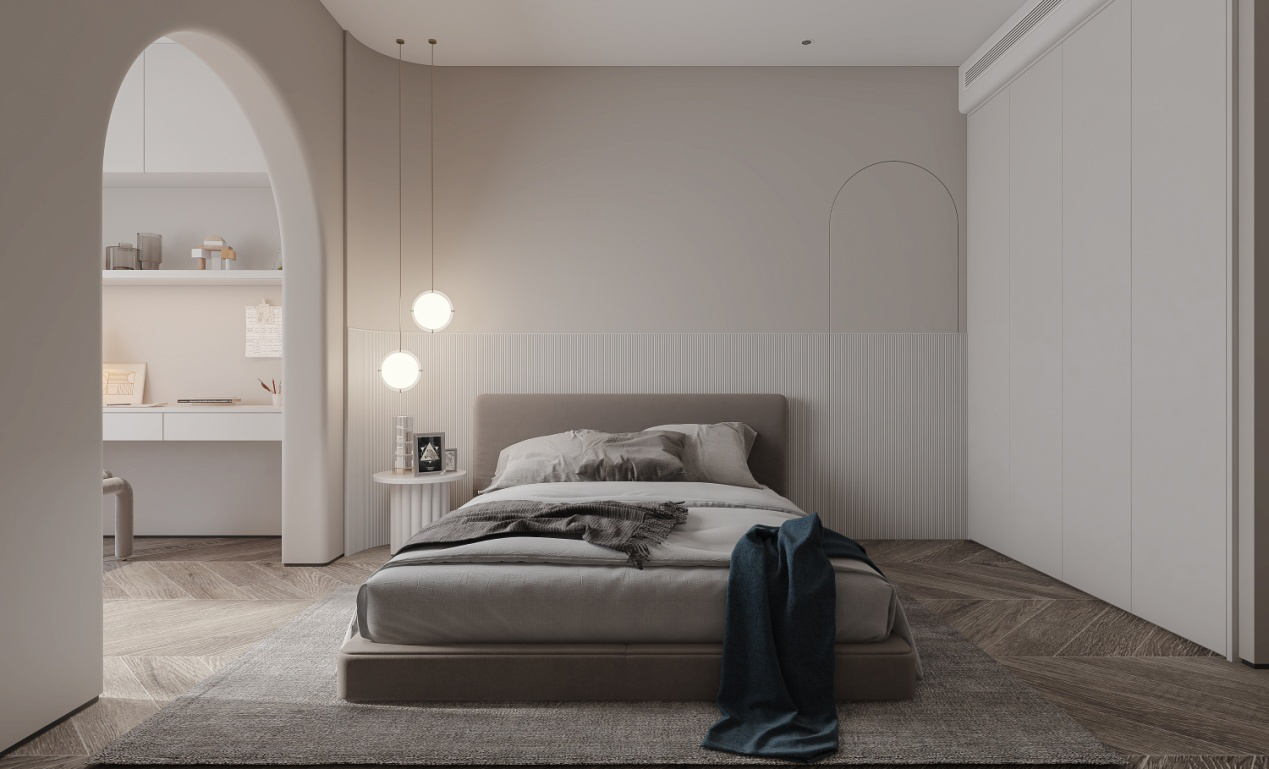 荆州 199㎡淡妆空间，自然与优雅的完美融合-48