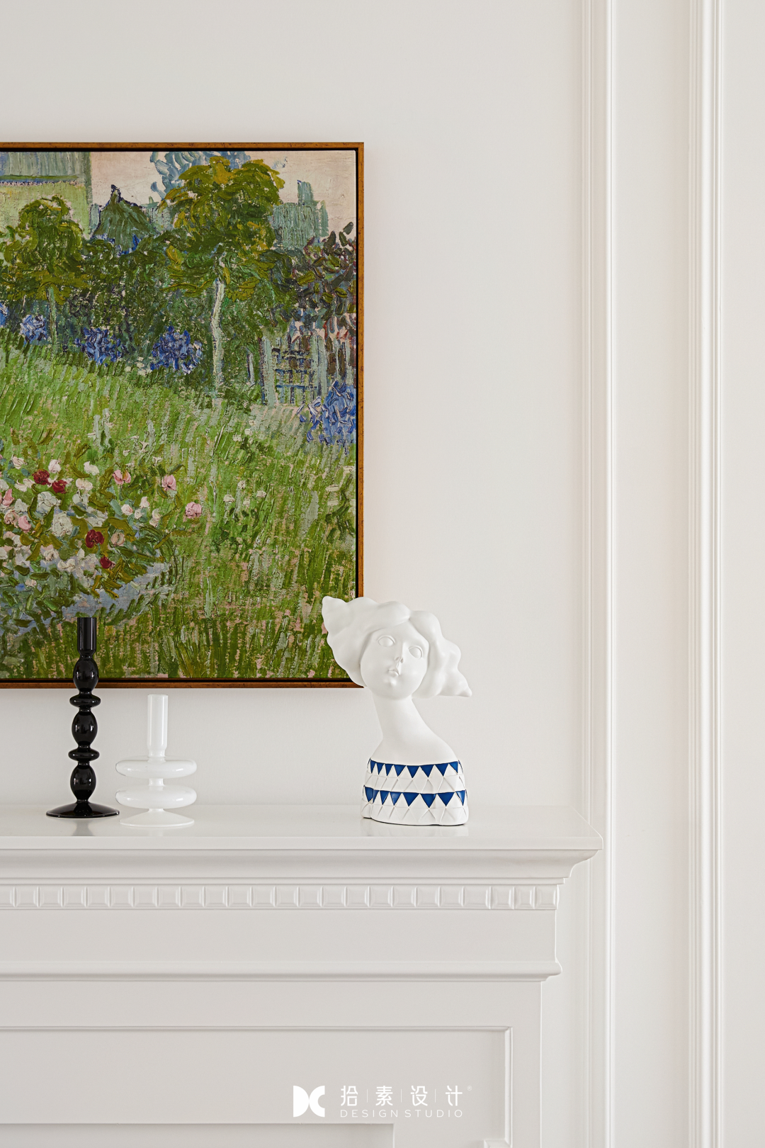 卡皮西纳花园 · 法式轻奢的多彩生活空间丨拾素設計-35