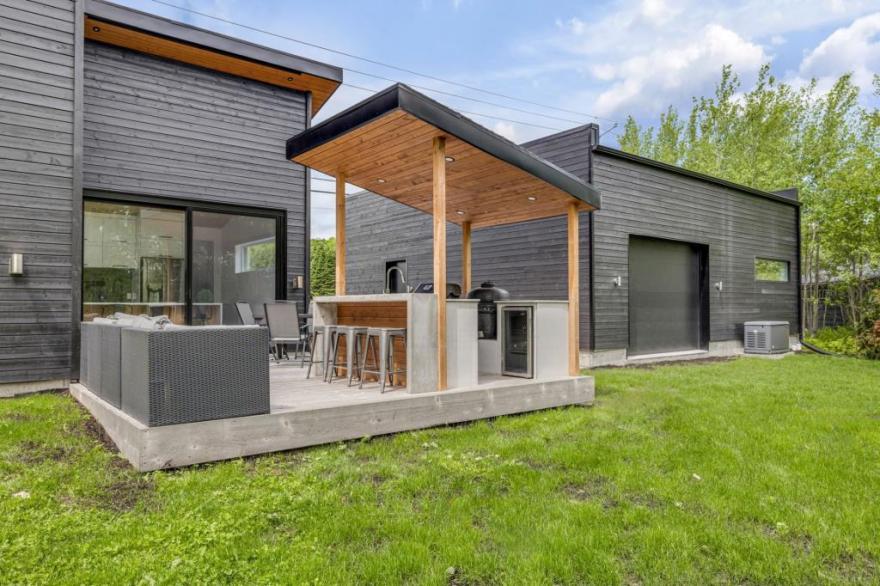 Lac Sergent地区优质住宅丨加拿大魁北克丨Joli Joli Design-23