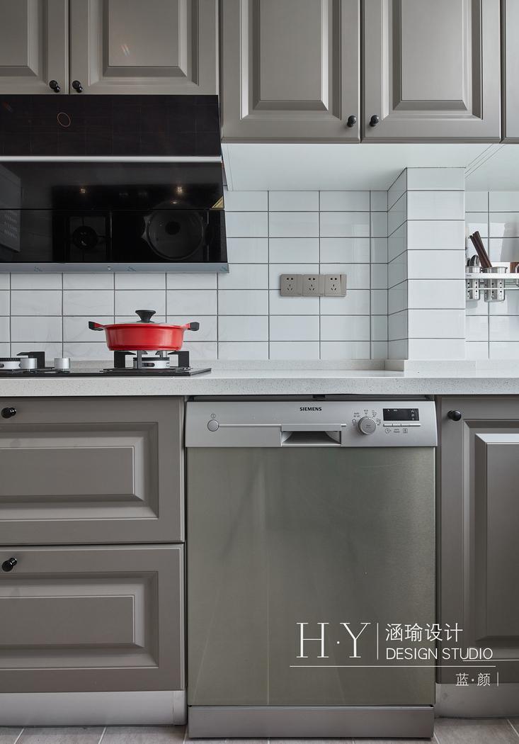 涵瑜设计丨平层书香独韵,盛世蓝颜-24