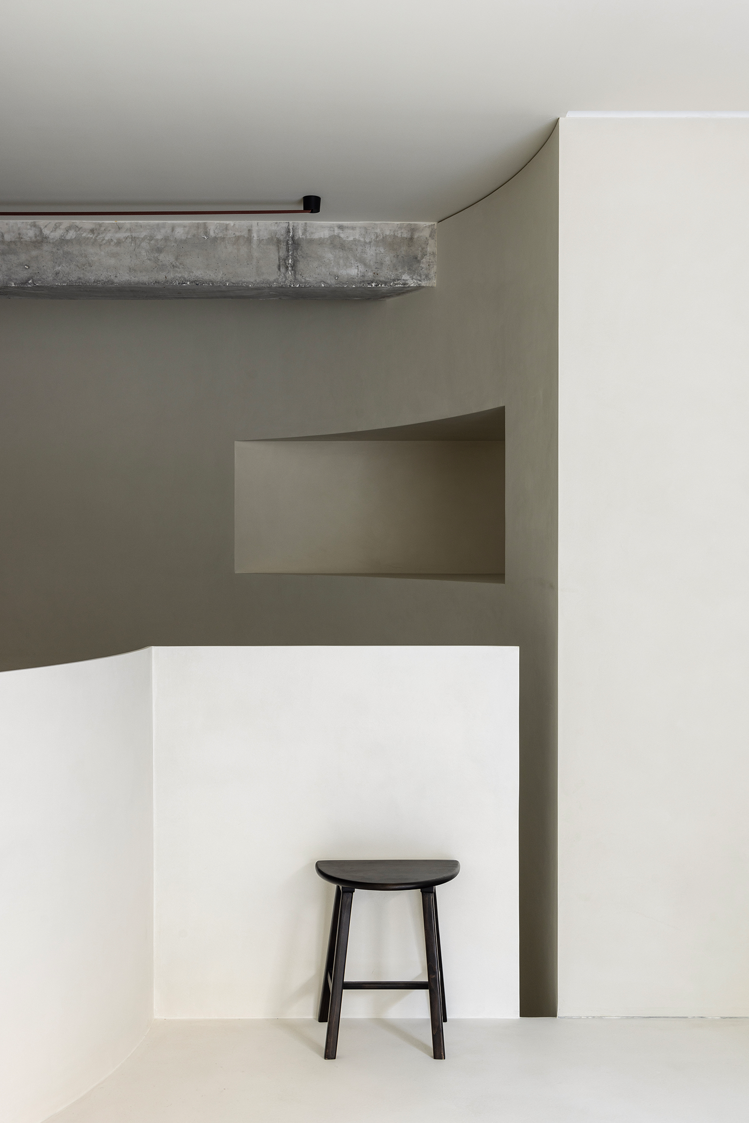 混凝土的诗意丨中国上海丨空间设计是合设计,软装设计珊瑚居艺术空间Corallo Casa-55