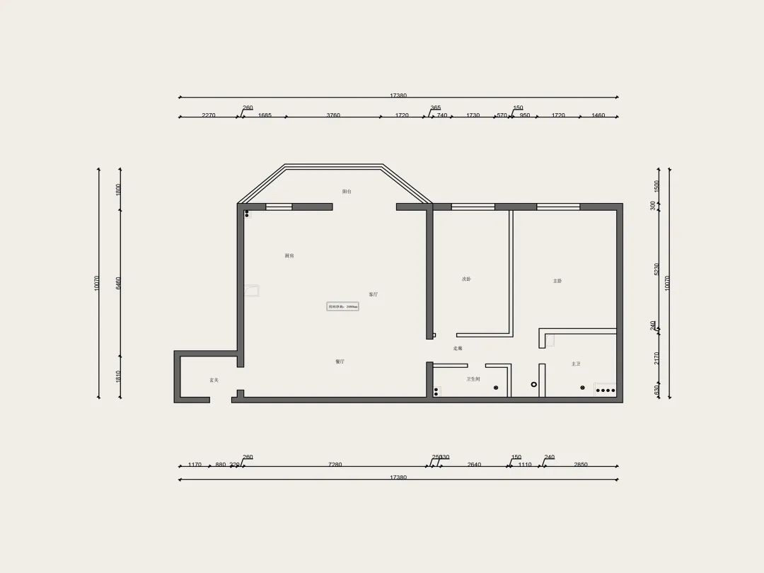 新作速递 | 137㎡两居改三居，打造家庭“第二核心区域”-6