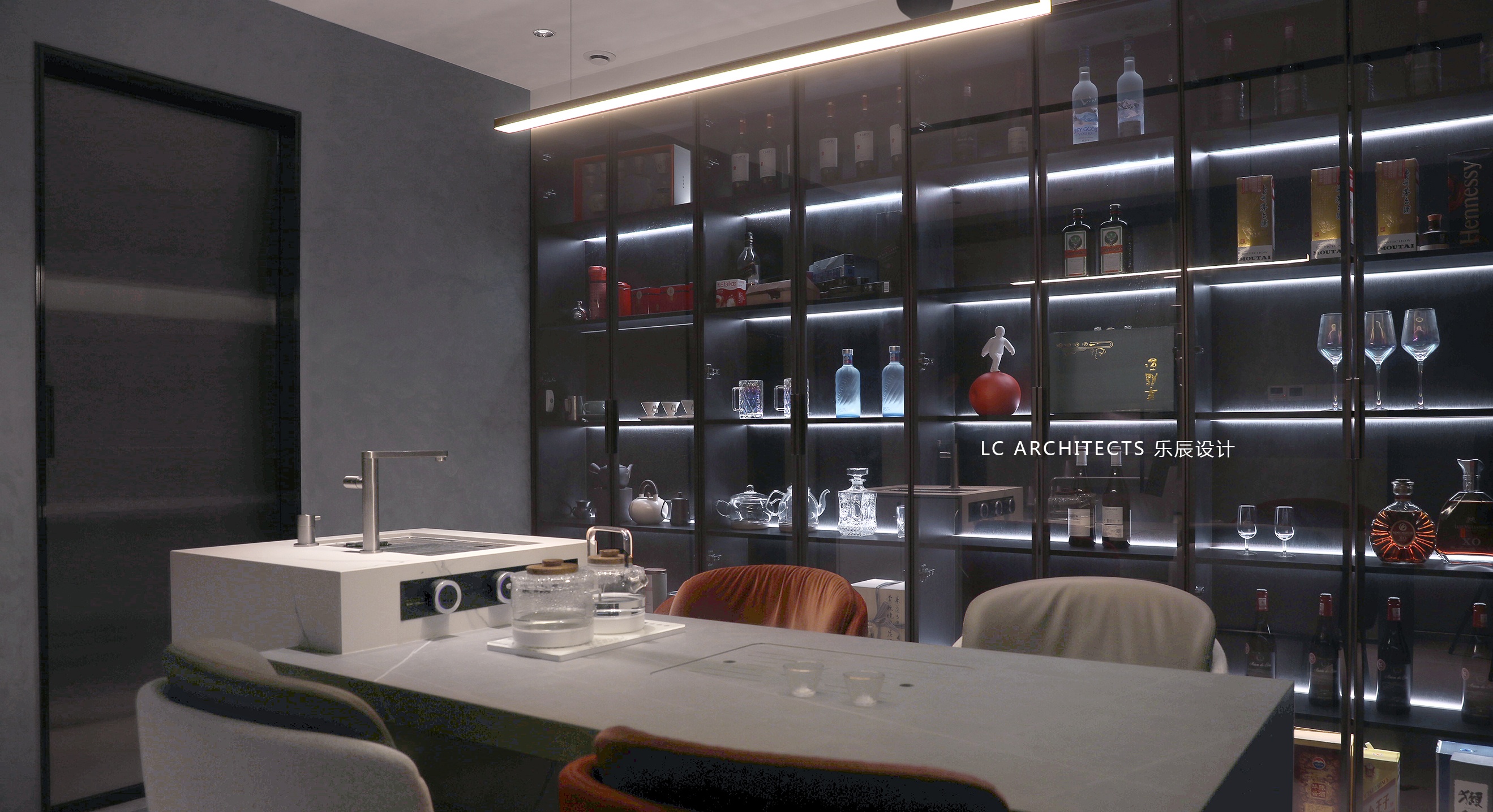 现代人文三层洋房设计丨中国郑州丨乐辰设计-28