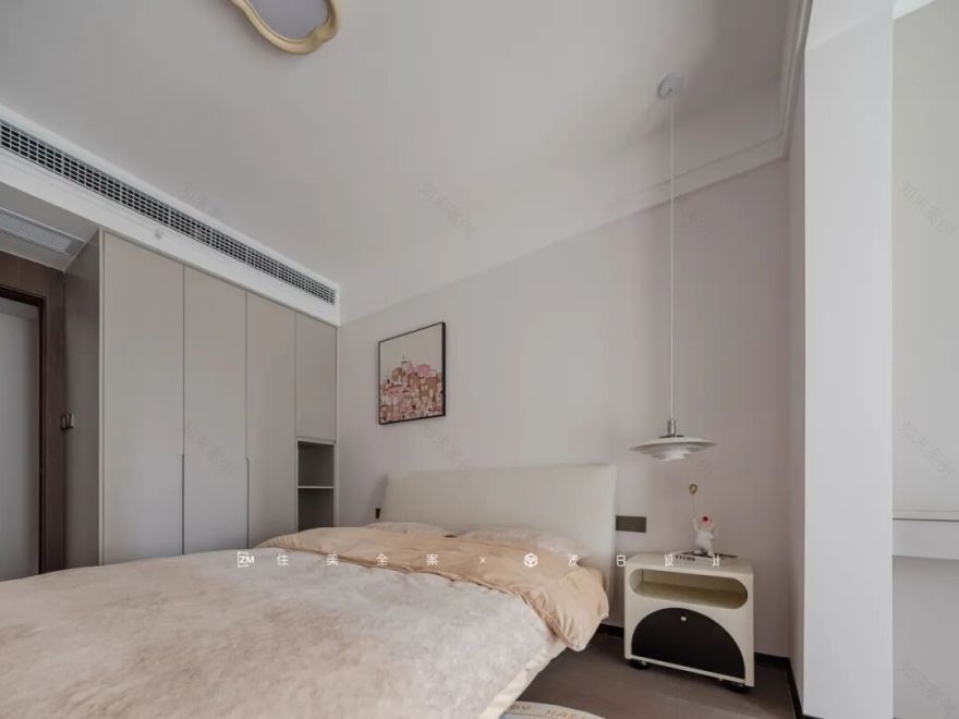 将185㎡精装房雕琢成现代意式质感居所丨住美全案&浅白设计-67