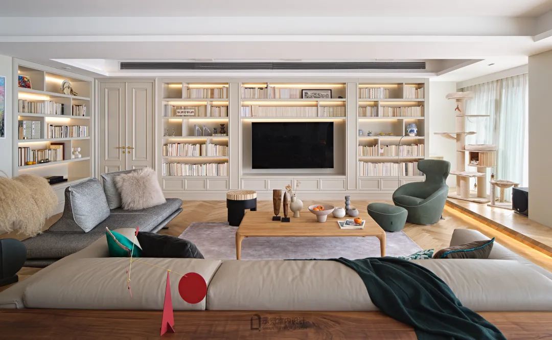 静安寺 327㎡藏书之家丨中国上海丨上海示觉室内设计事务所-14