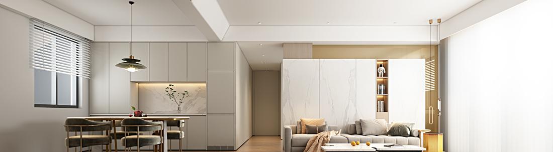 现代风格三口之家-6