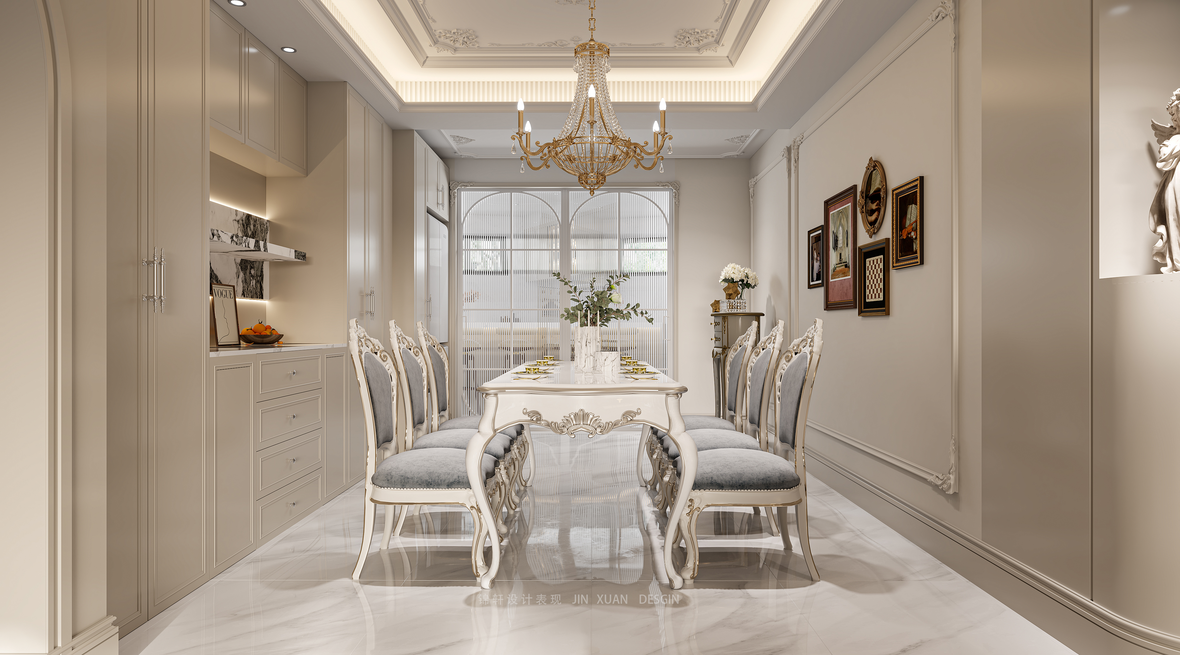 法式-效果图-合肥锦轩设计-1