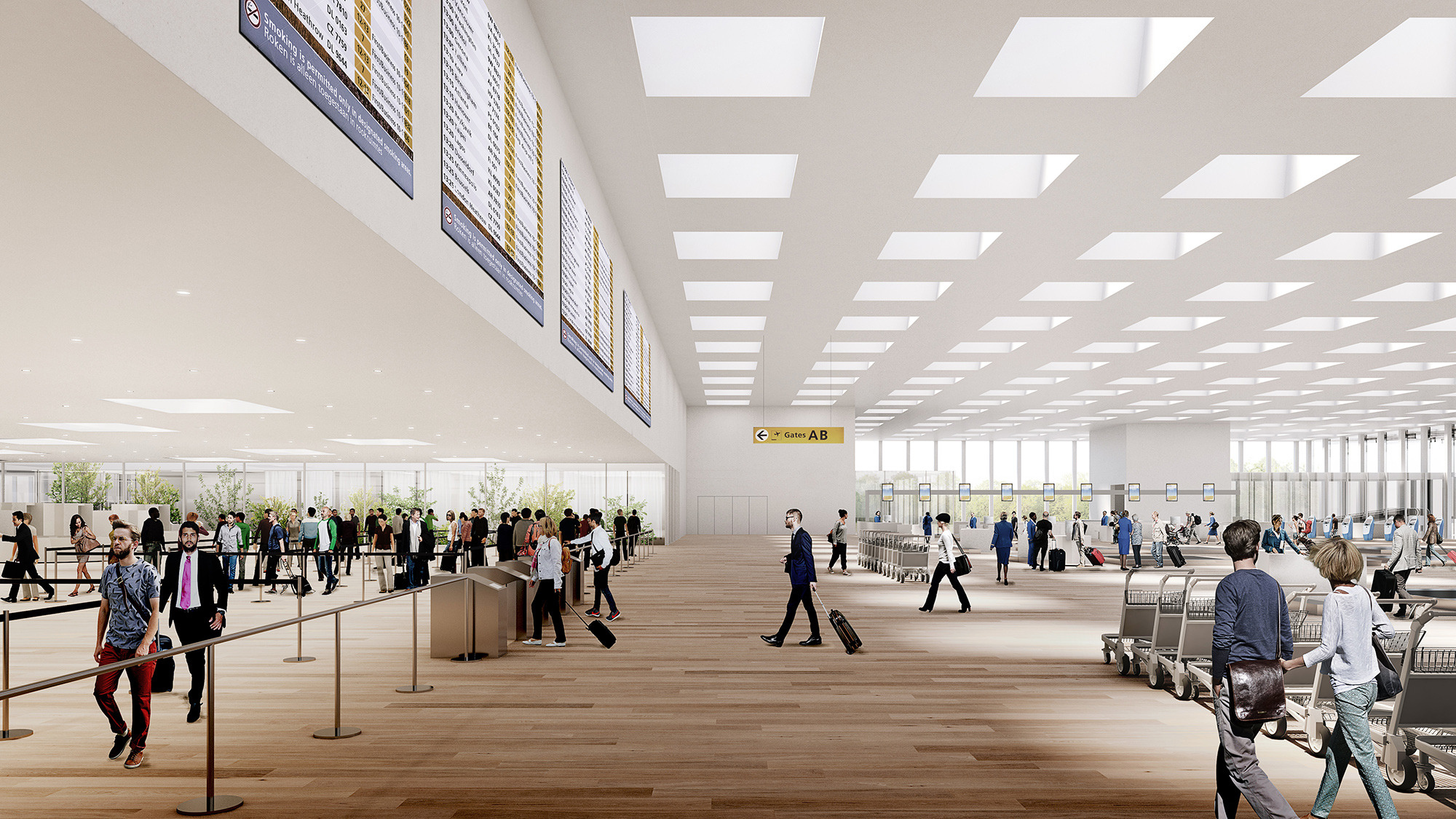 阿姆斯特丹史基浦机场航站楼-35