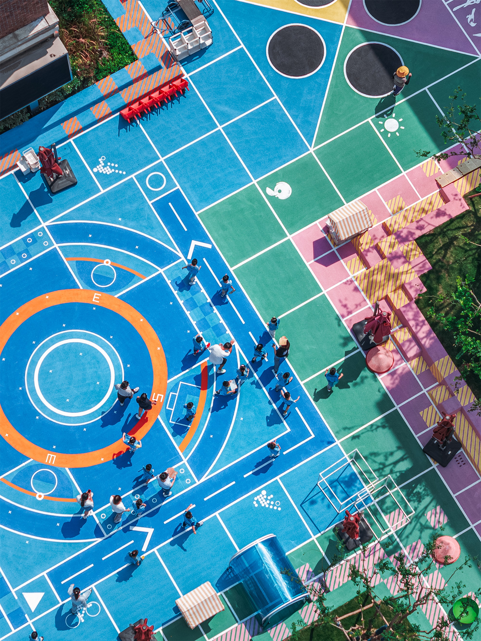 飞行棋幼儿园（上海市徐汇区科技幼儿园文定园景观提升）丨中国上海丨VIA维亚景观-30