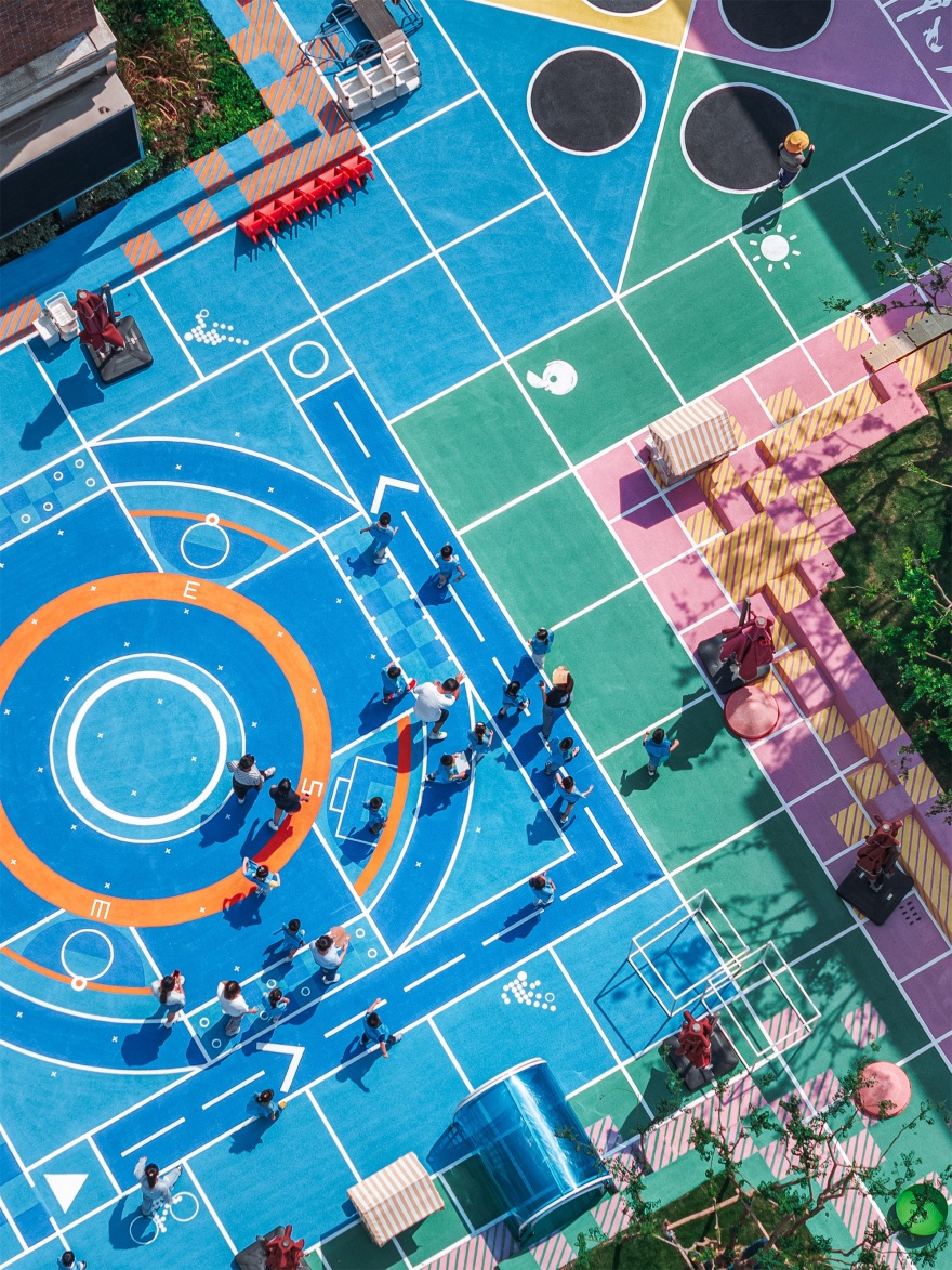 飞行棋幼儿园(上海市徐汇区科技幼儿园文定园景观提升)丨中国上海丨VIA维亚景观-30