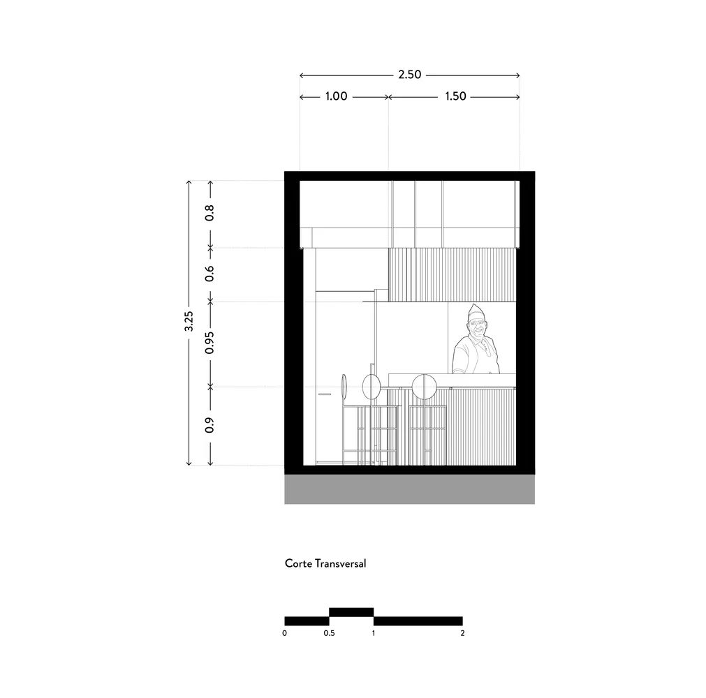 15 平米墨西哥玉米卷专卖店丨墨西哥墨西哥城丨勾勾手设计网-22