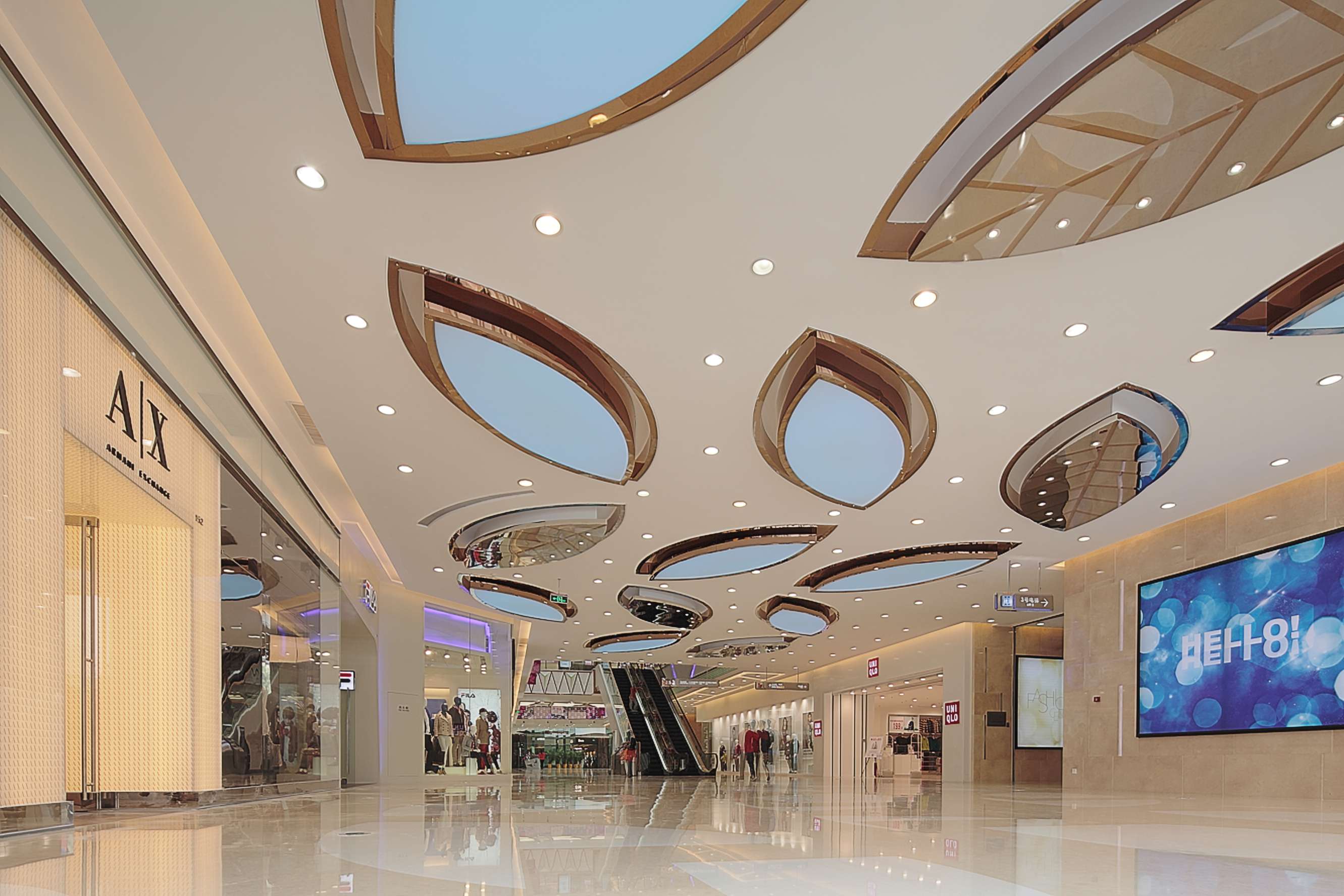 某大型万达广场购物中心室内CAD竣工-12