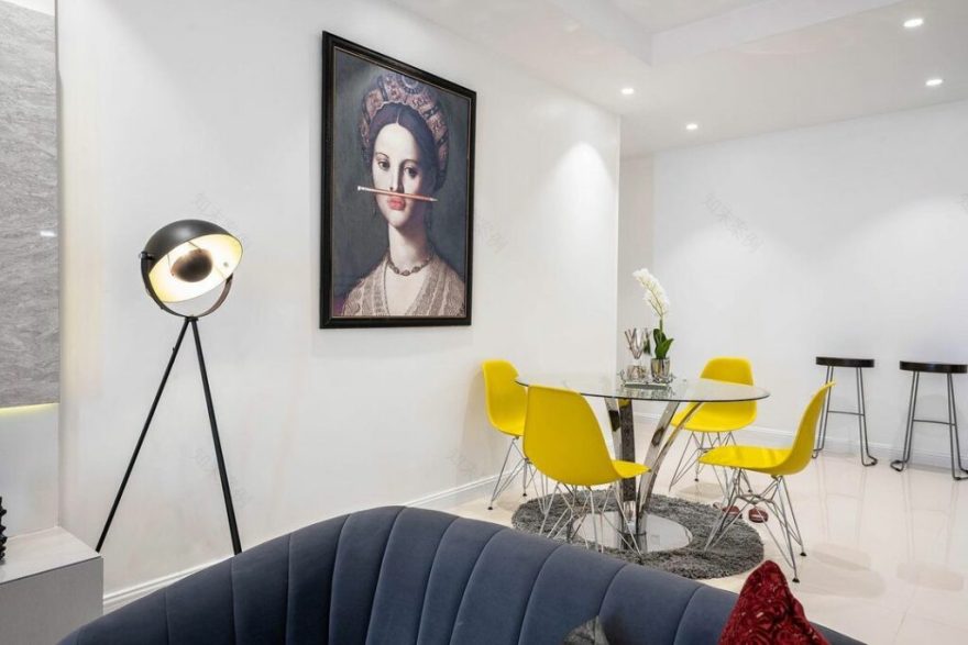 拉各斯短租公寓活力客厅设计丨尼日利亚拉各斯丨Onnalush Interiors-23