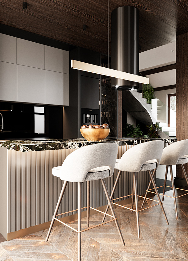 living room in house-4