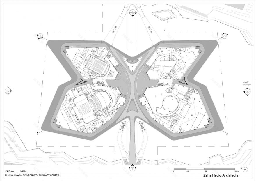 珠海金湾 Civic 艺术中心丨中国珠海丨扎哈·哈迪德建筑事务所-76
