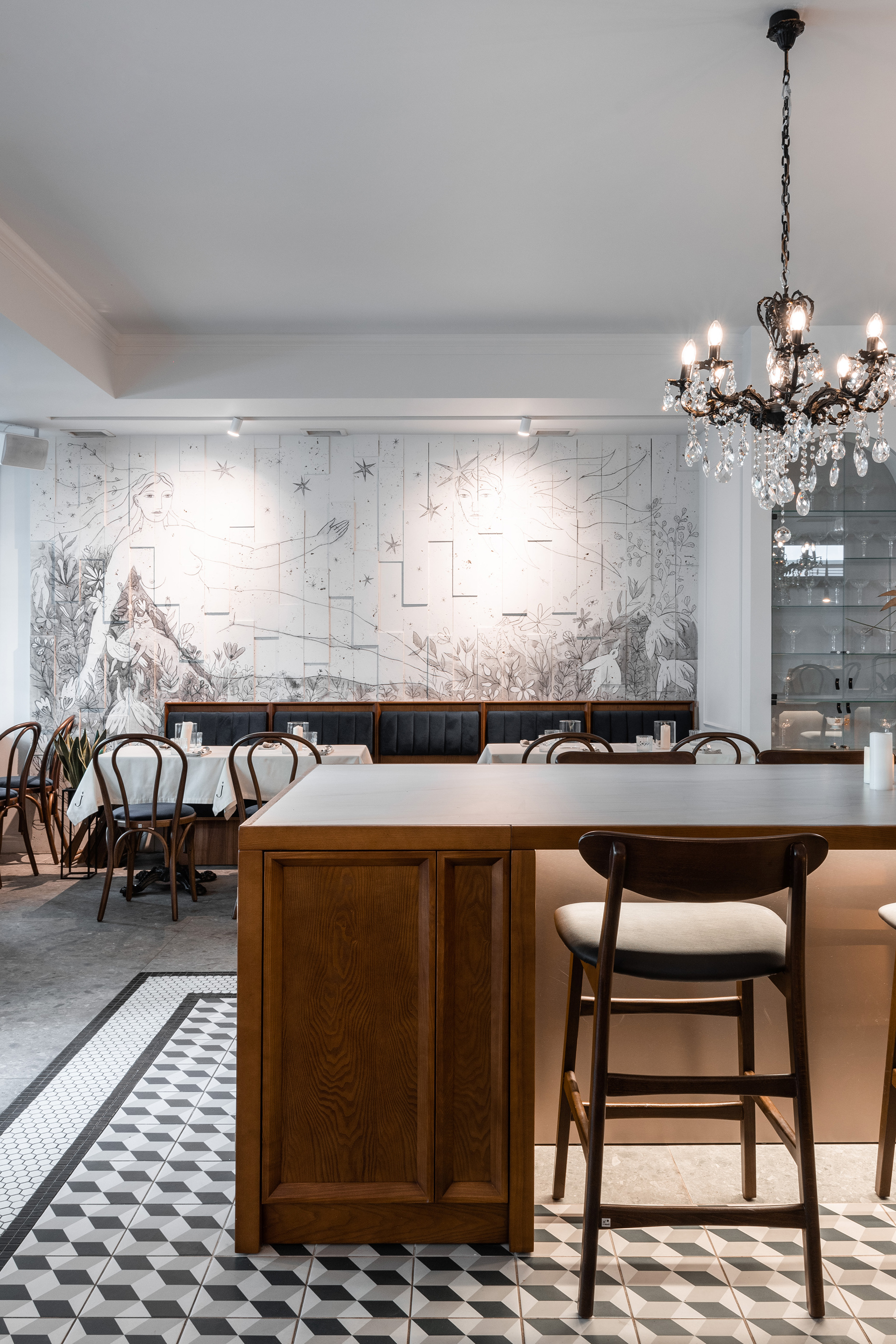 Julien 餐厅室内设计丨Mod.Nouveau-31