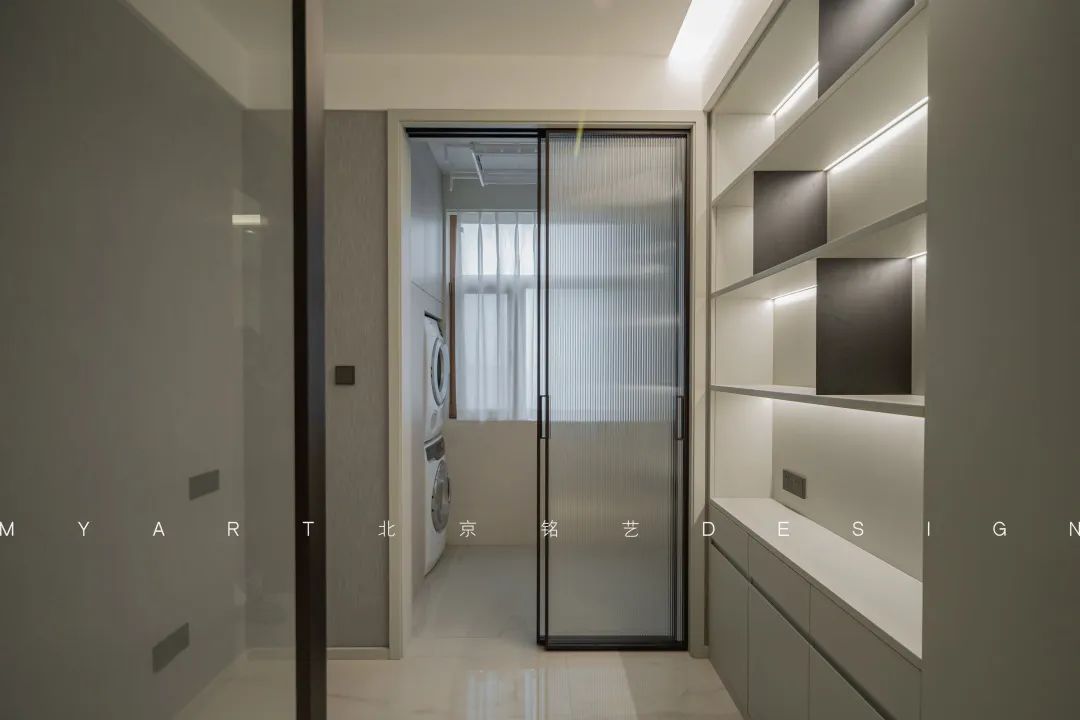 辛集·百合御景城一对一硬装实景丨北京铭艺-98