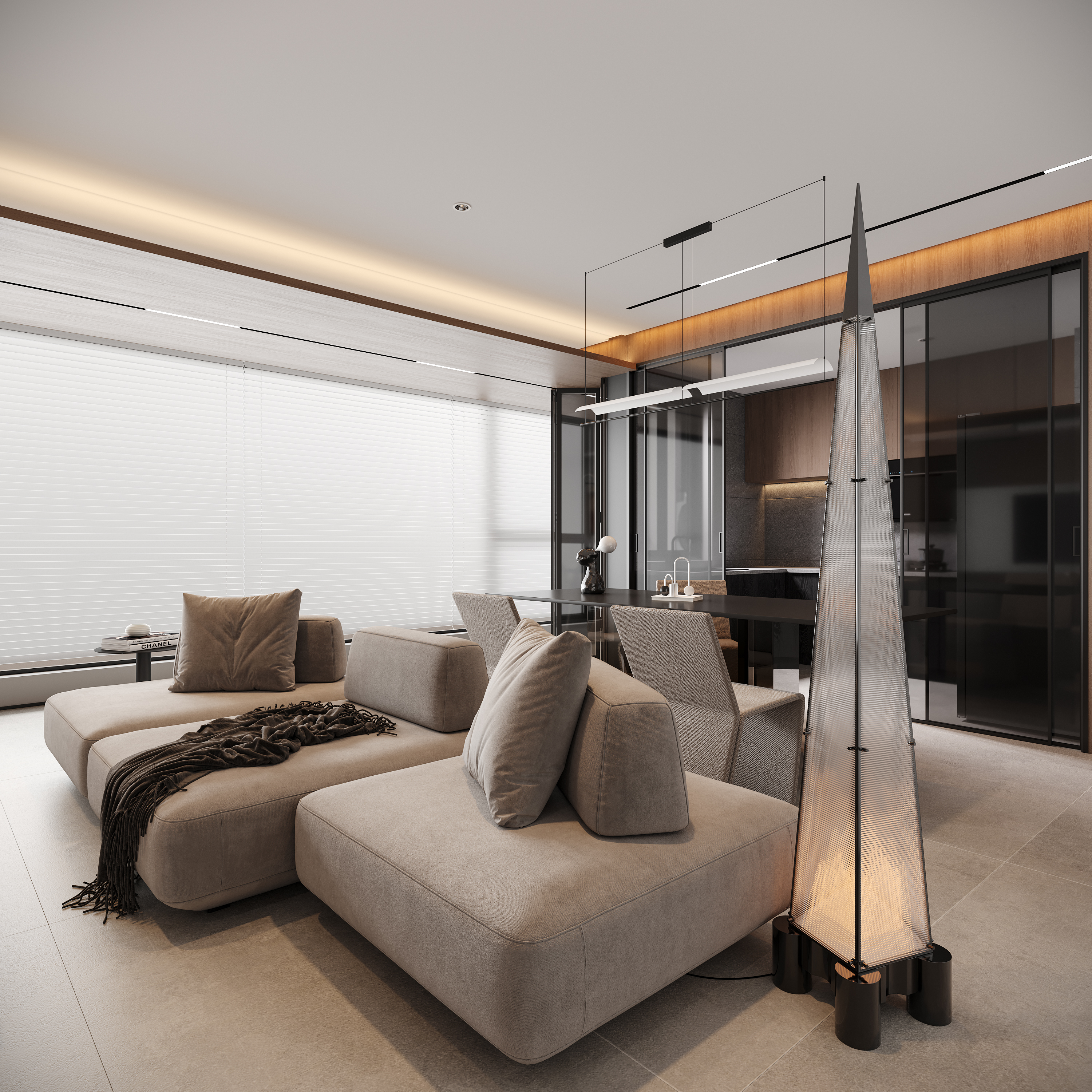 现代客餐厅设计-6