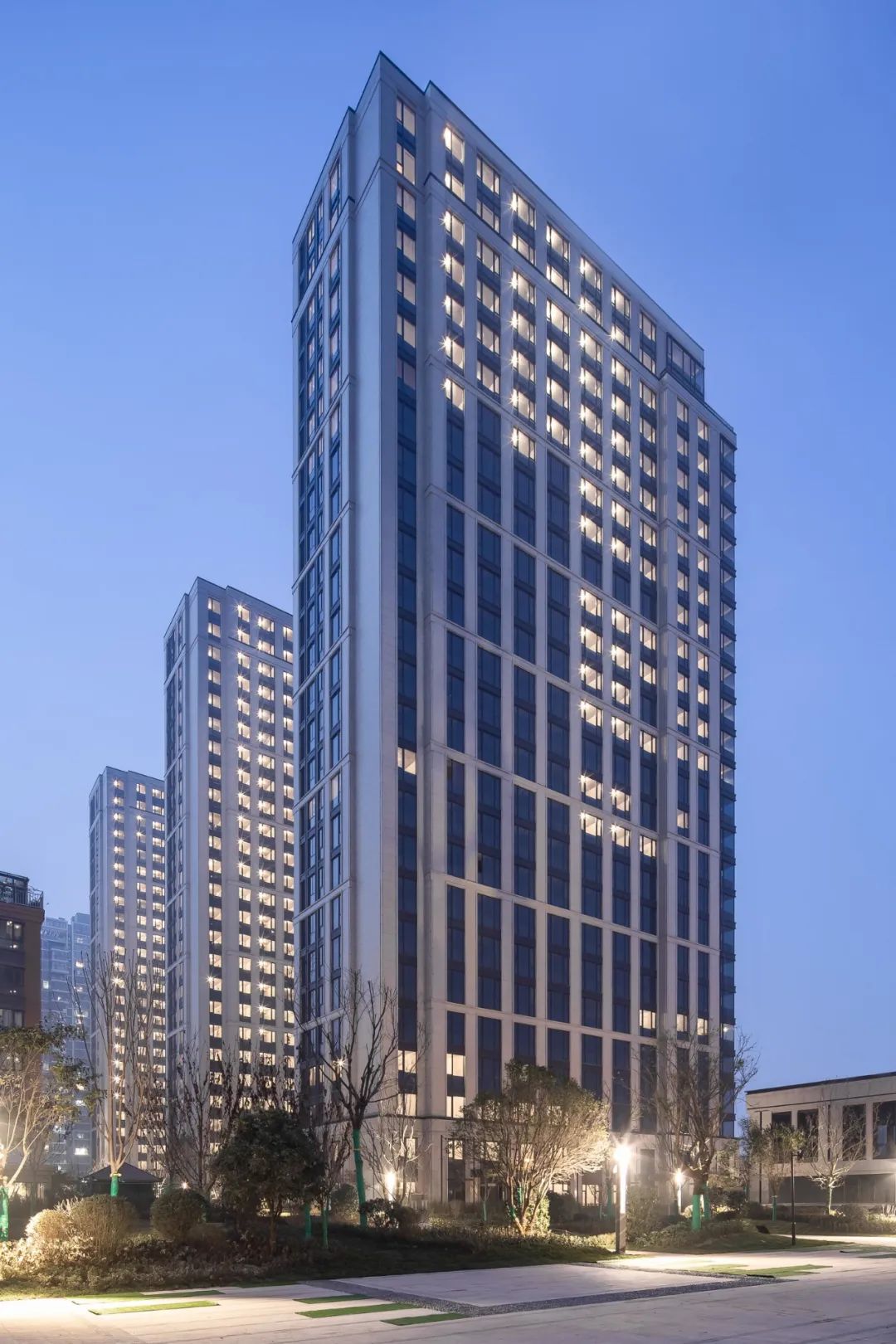  baDesign蓝城设计丨西安普华澜园建筑设计 丨中国西安-46