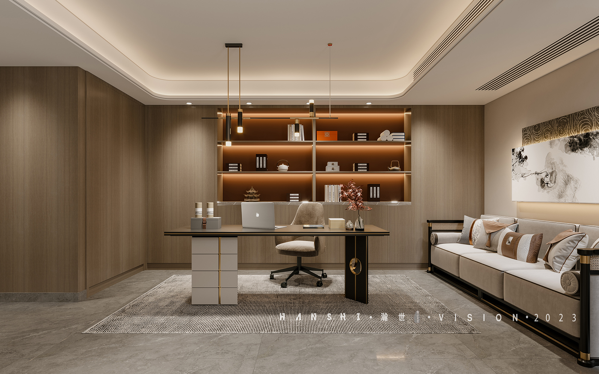 新中式别墅一瀚世表现-5