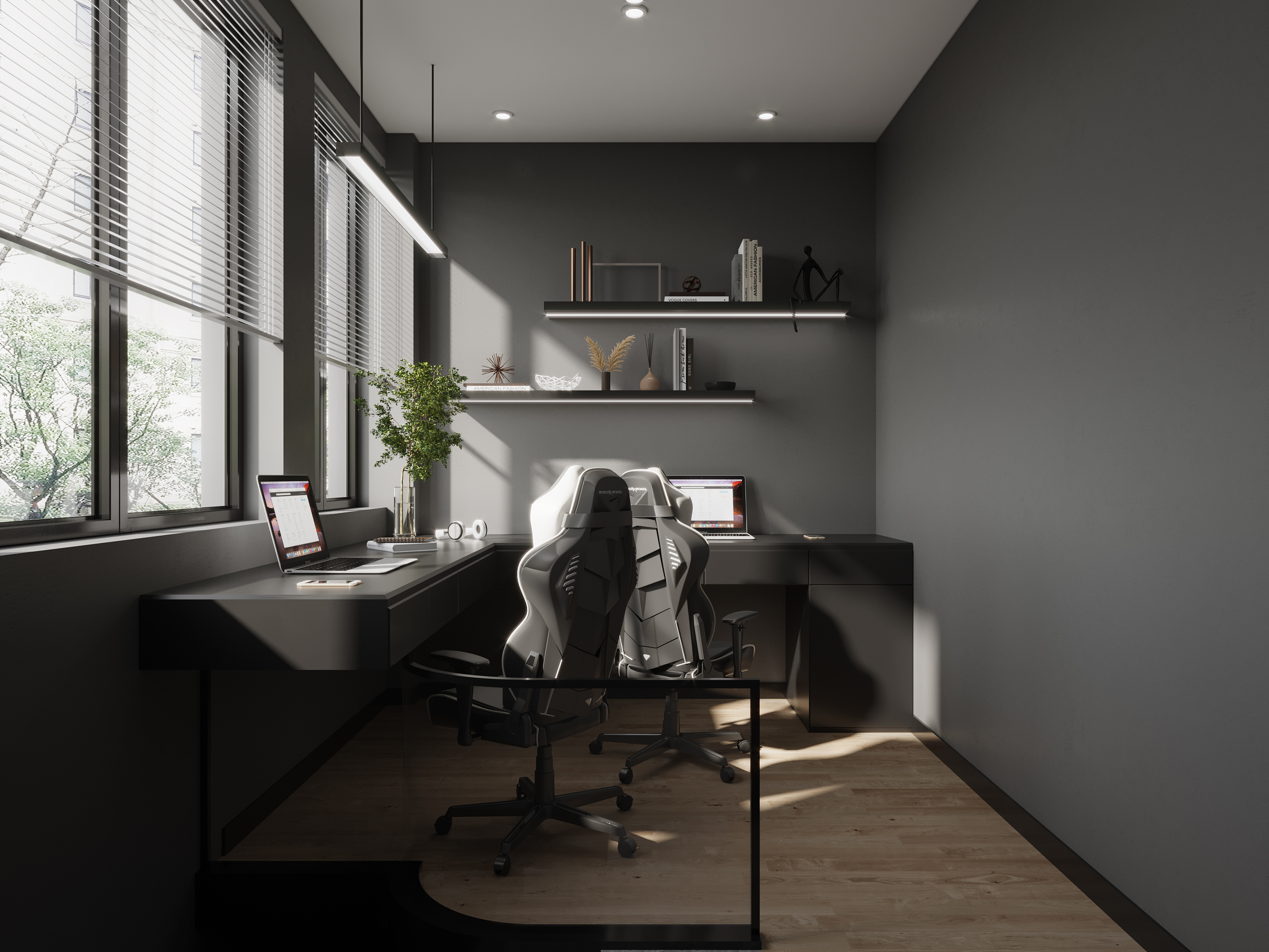 深圳如愿设计：现代简约简洁实用的布置，生活美好舒适-0