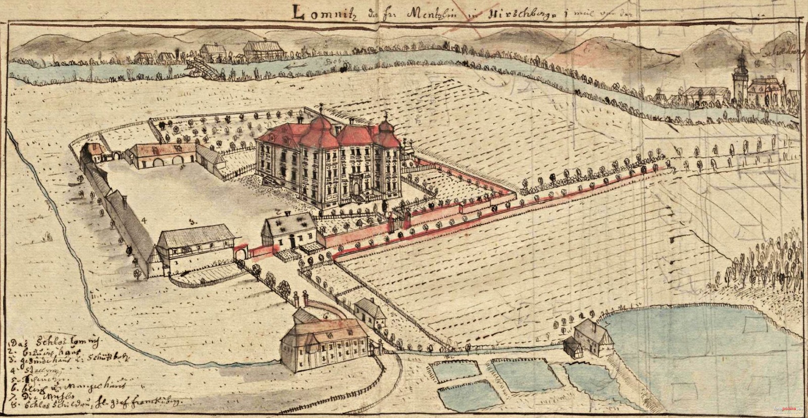 Pałac w Łomnicy（洛姆尼察宫）及附属建筑改造项目丨波兰耶莱尼亚古拉丨Martin Franz,Albert Tollberg等（不同阶段）-25