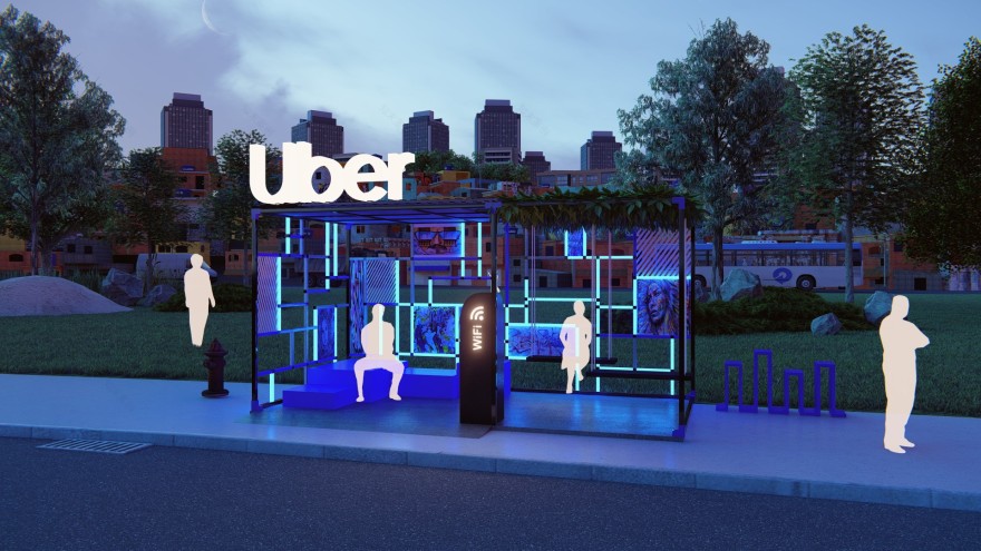 乌伯车站 圣保罗贫民窟丨巴西圣保罗丨Uber 和 InFavela-7