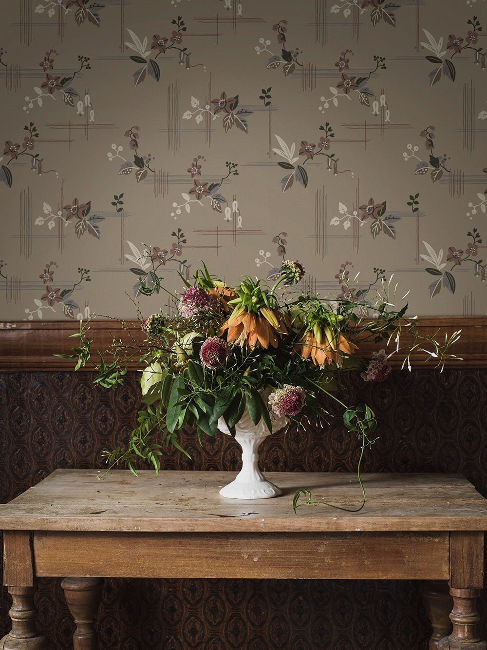 瑞典 Boras Tapeter 花卉墙纸设计-25