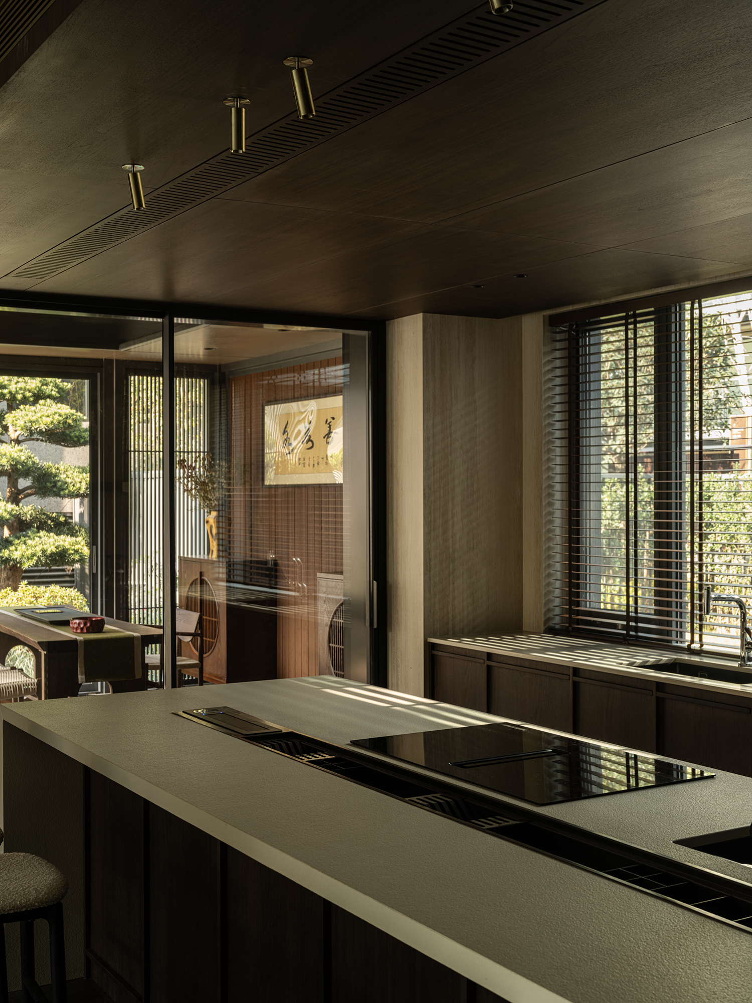 武汉450㎡静谧别墅,现代东方丨中国武汉丨卓元设计-45