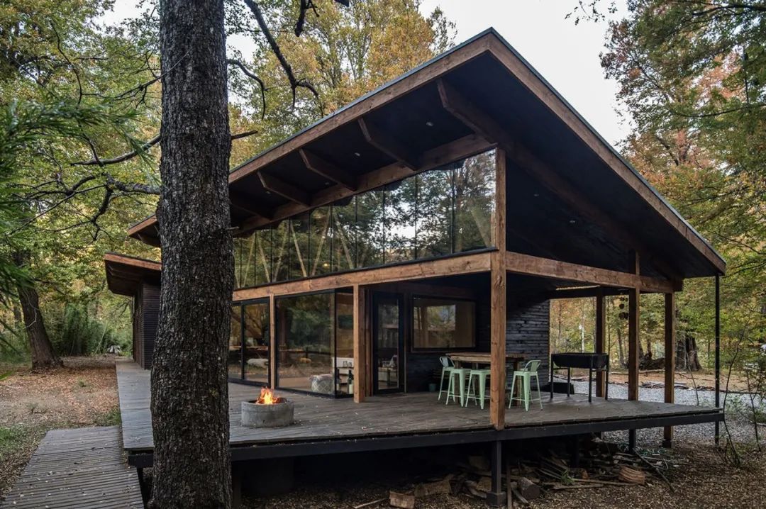 智利 118m²森林木屋丨勾勾手设计网-29