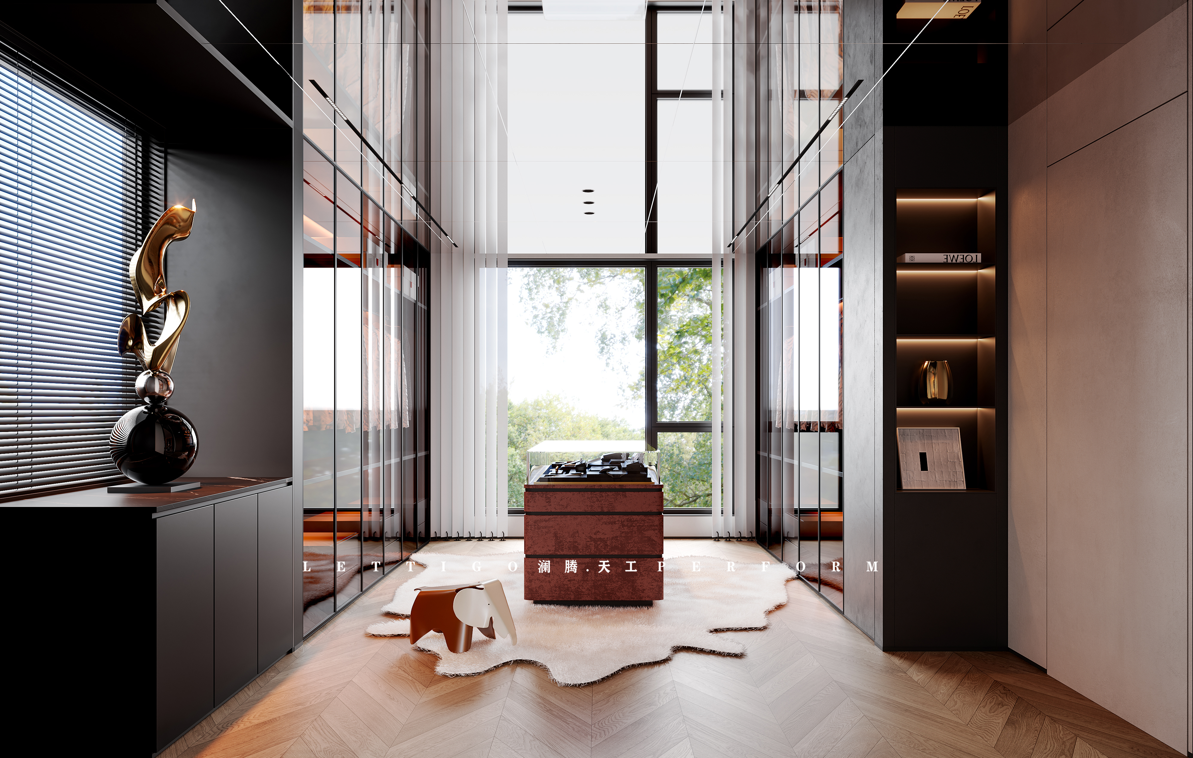 暖调轻奢系列别墅|一眼万年的家✔-10