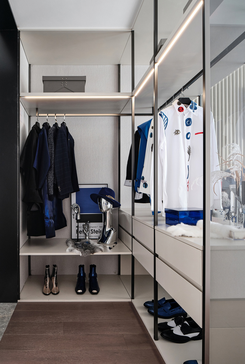 郑州新城玺樾门第99㎡样板间 | 新中式超现代设计-12