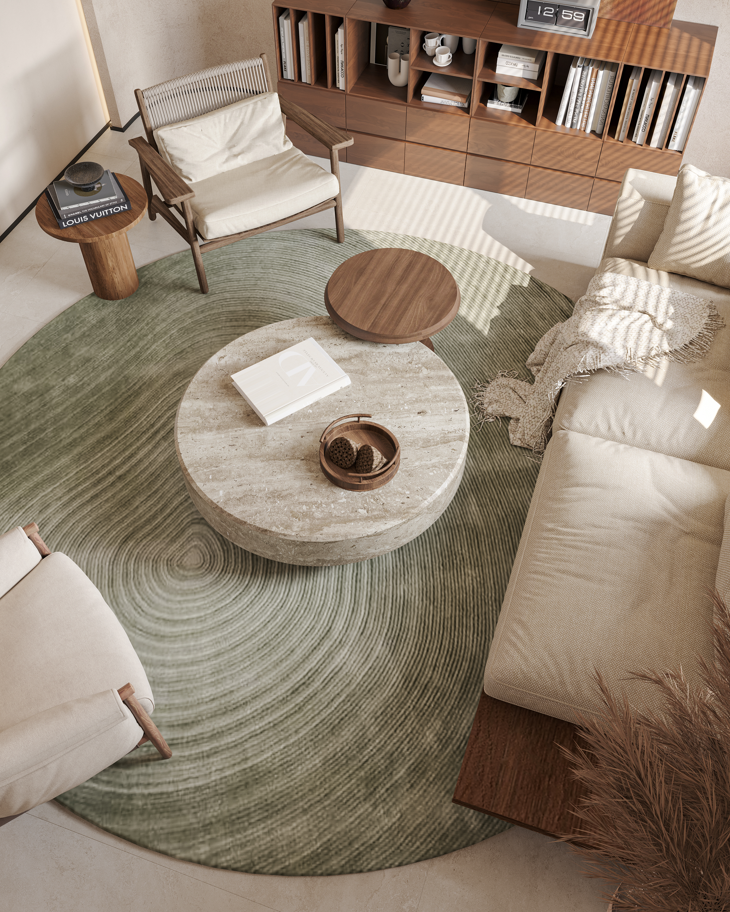 中古风家装：穿越时空的现代主义设计复兴-17