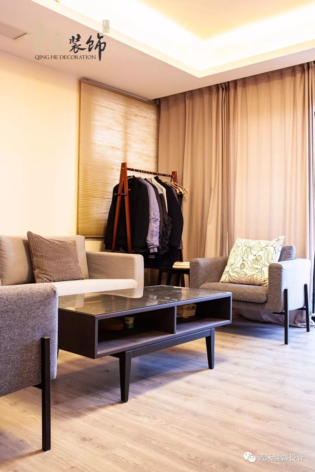 中虹天地 120㎡现代简约家居设计,自然无拘束的生活空间-22