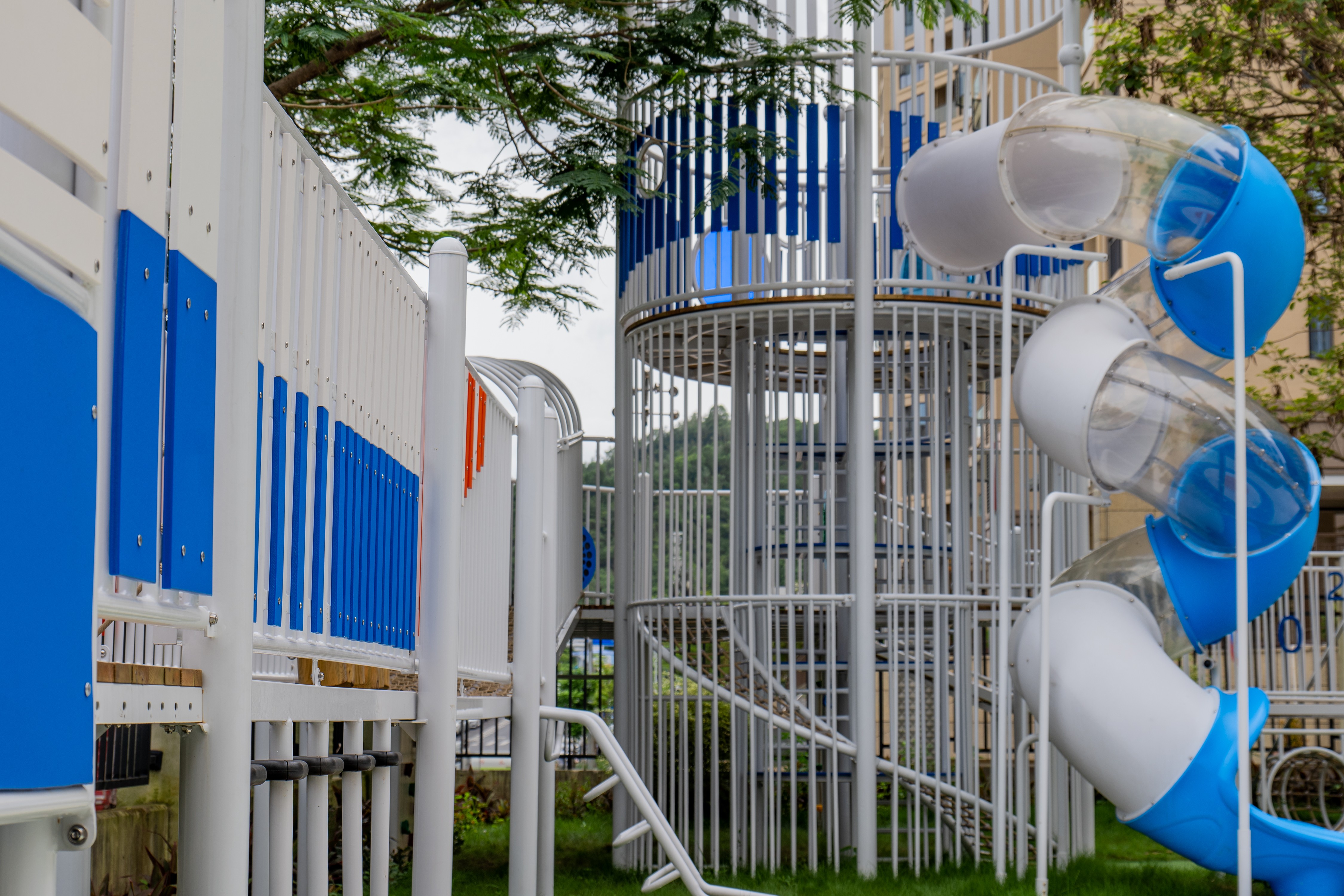 “高铁”主题户外游乐设计丨中国深圳丨深圳市宝荷欣苑幼儿园-37