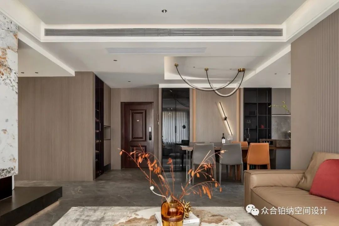 山东中央帝景简约家居空间设计丨中国山东丨众合铂纳空间设计-12