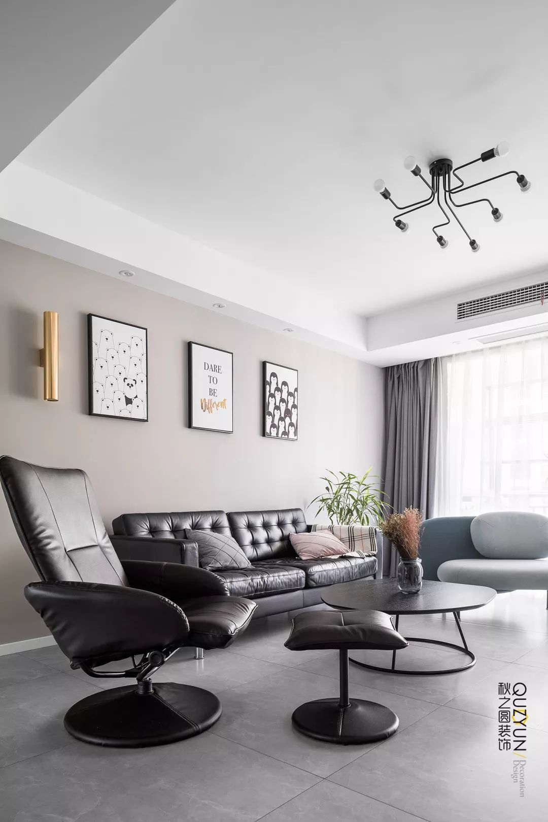 银河湾高级感老房改造，设计师用心诠释简约美学-35