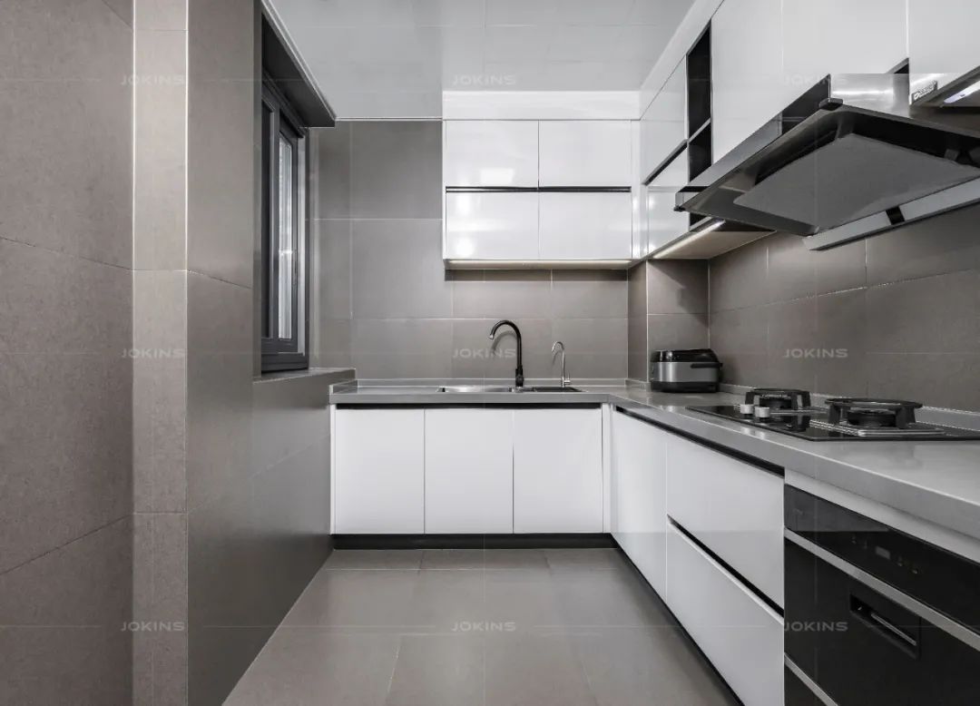 160平米高级灰现代家居设计丨中国郴州丨郴州乔金斯-23