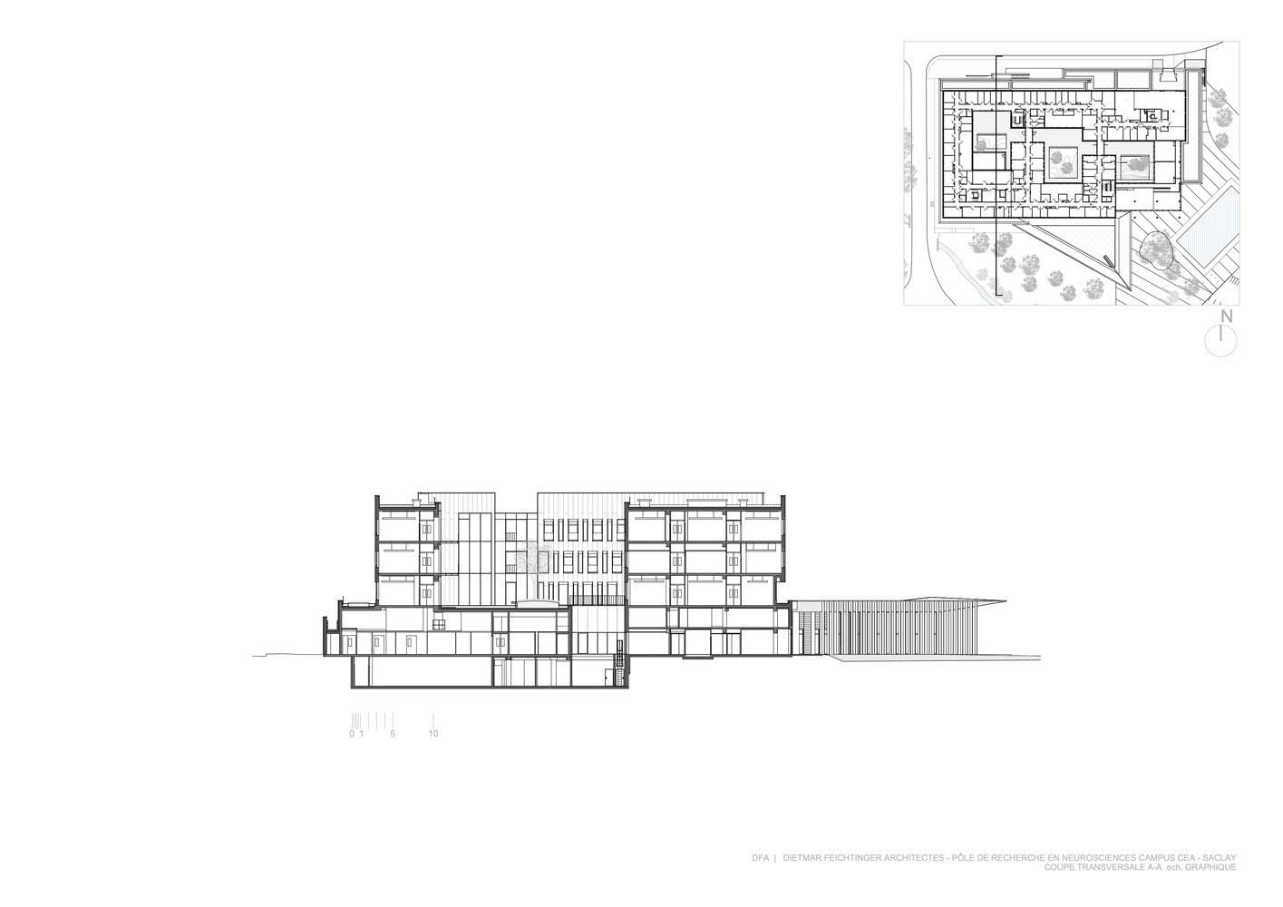 巴黎萨克雷神经科学研究所丨法国巴黎丨Dietmar Feichtinger Architectes-70