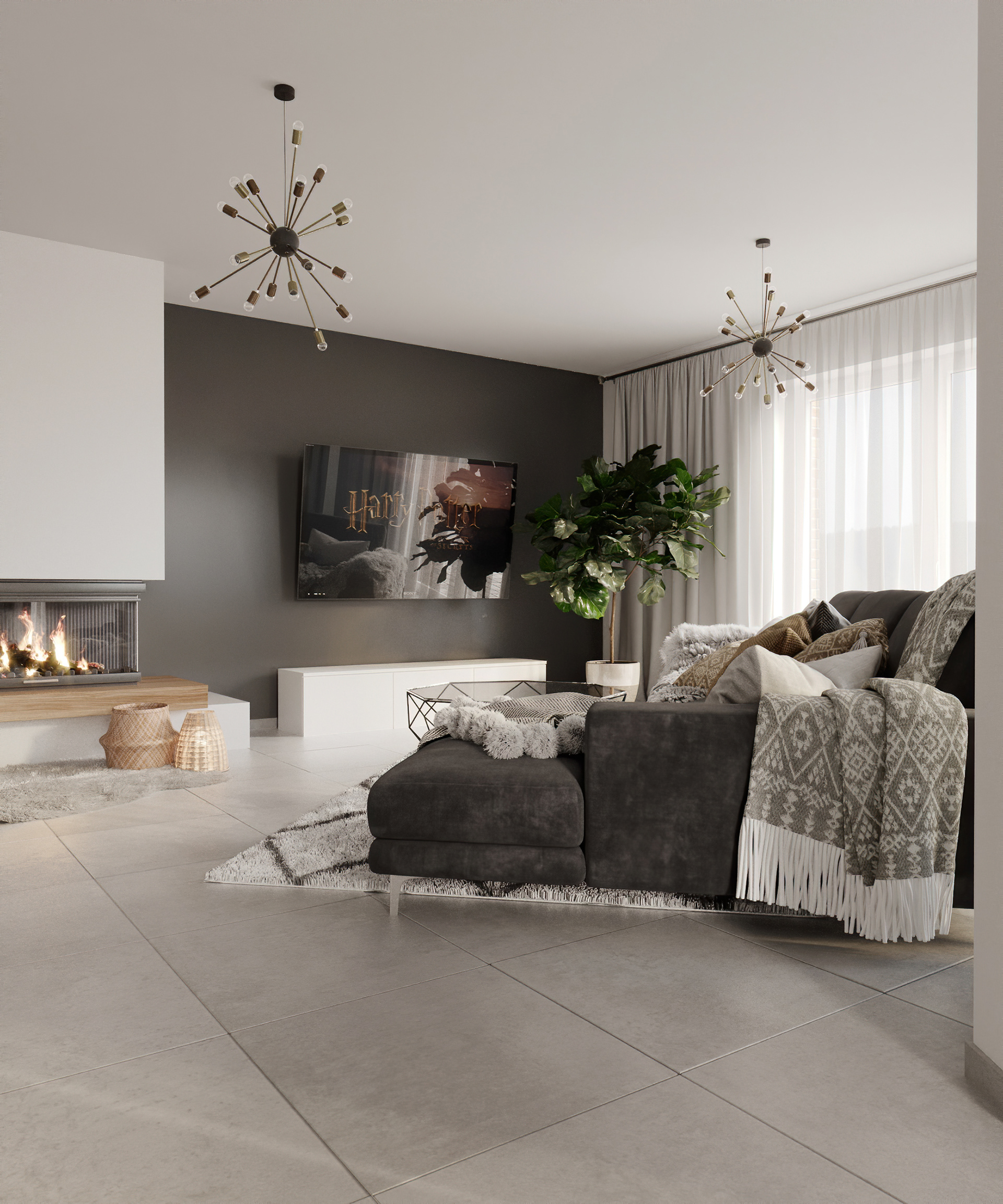 斯堪的纳维亚室内风格丨 BelarusMinsk丨KomandaM-20