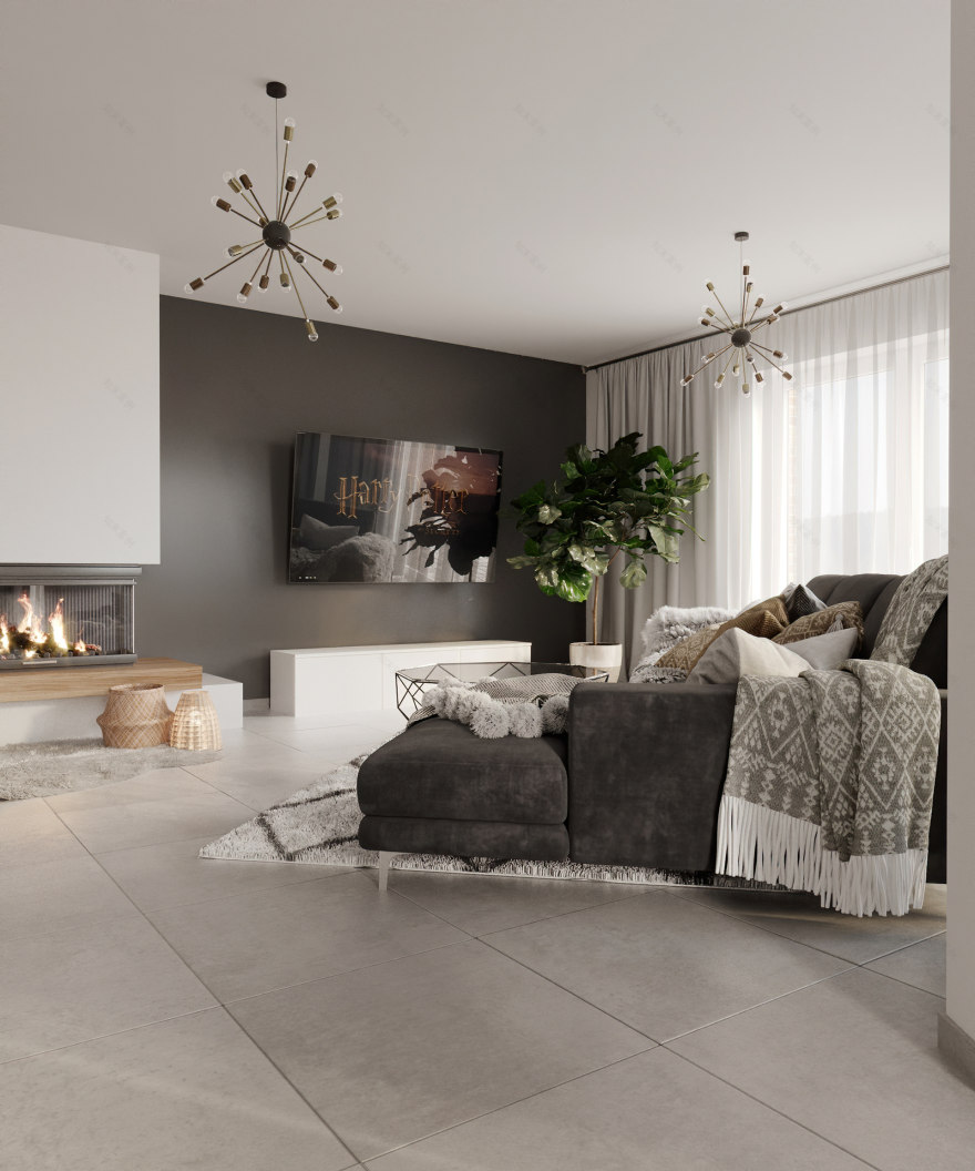 斯堪的纳维亚室内风格丨 BelarusMinsk丨KomandaM-20