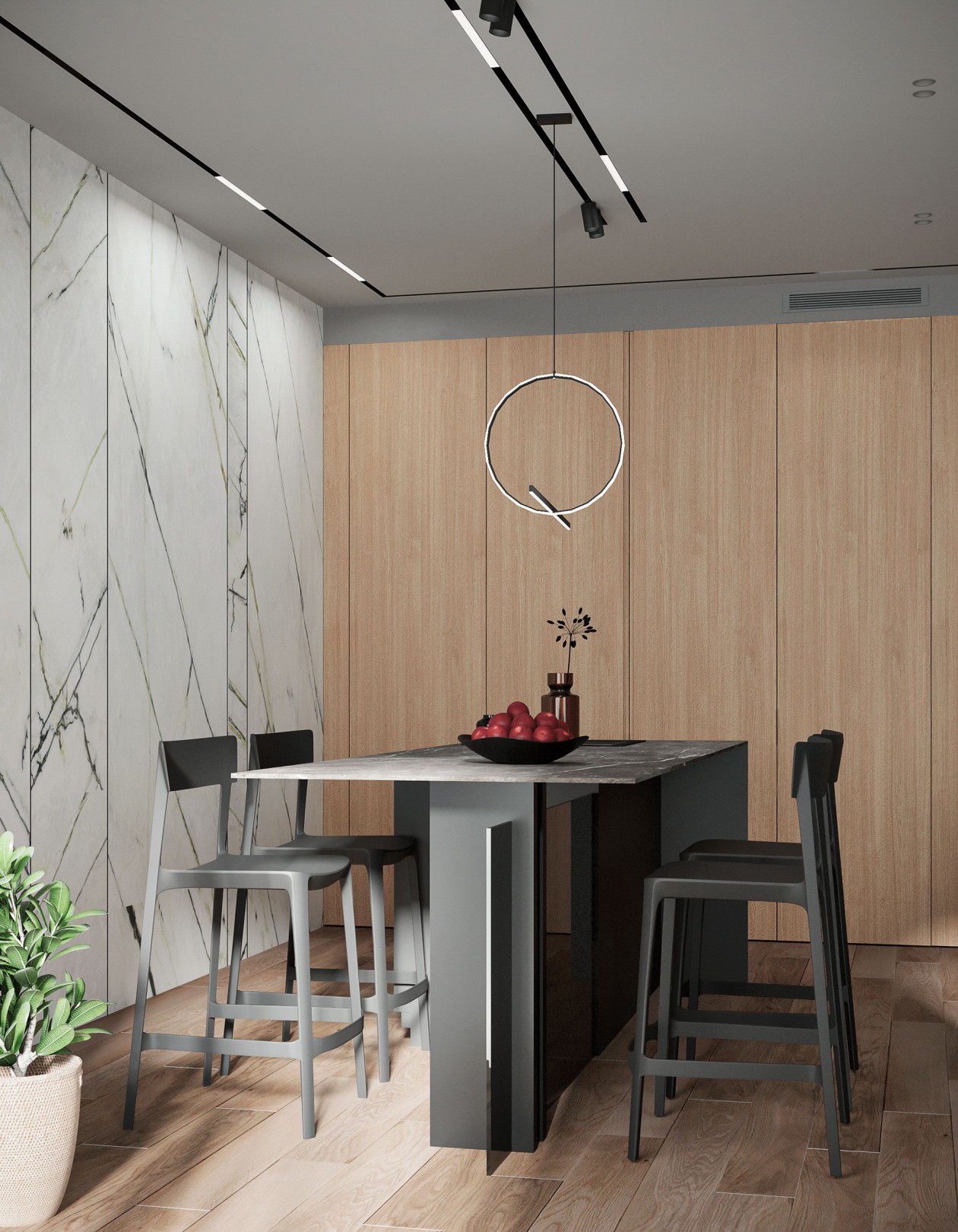 高级灰+橙色，高雅灵动，享受自由自在的快意生活-8