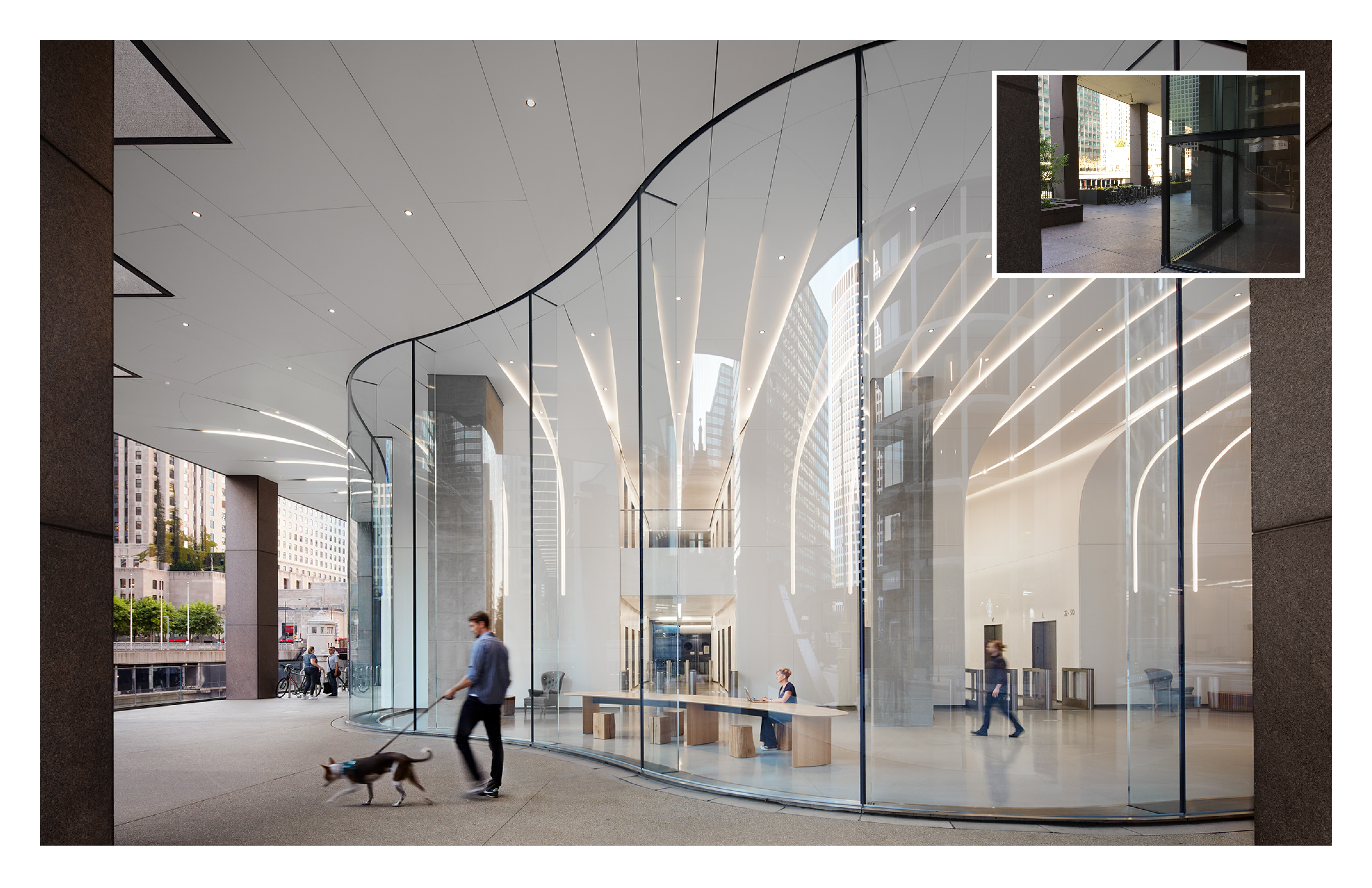 芝加哥 Loop 区商业大厅改造丨美国芝加哥丨Krueck Sexton Partners-26